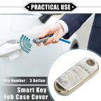3 Buttons Remote Smart Key Fob Cover Case for Mazda CX-3 CX-4 CX-5 (2016–2021)