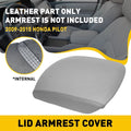 Armrest Lid Cover for Honda Pilot (2009–2015) Gray