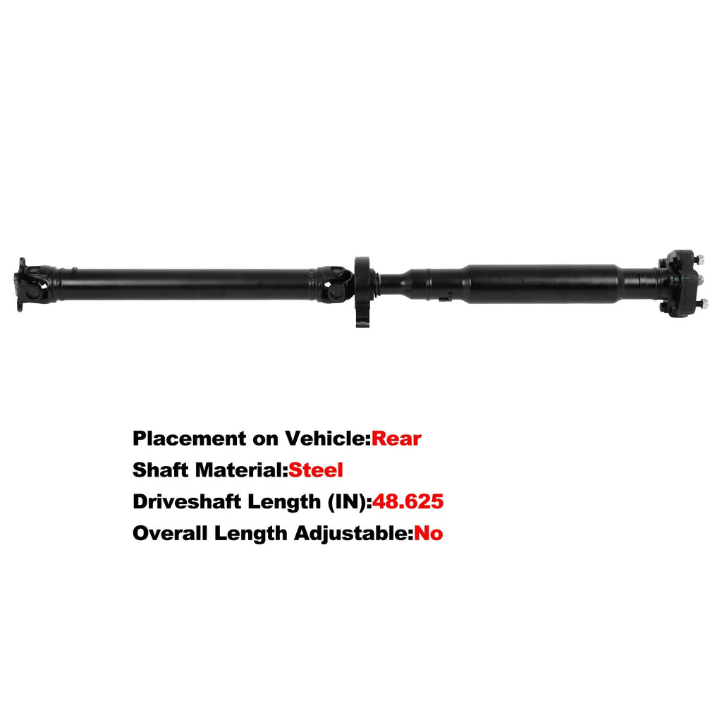 Rear Drive Shaft Assembly for BMW X3 3.0i E83 (2004–2006) 65-7046 26103402134