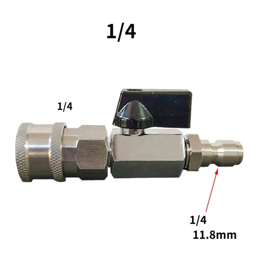 38in High Pressure Washer Ball Valve Adapter Kit for