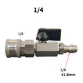 38in High Pressure Washer Ball Valve Adapter Kit for