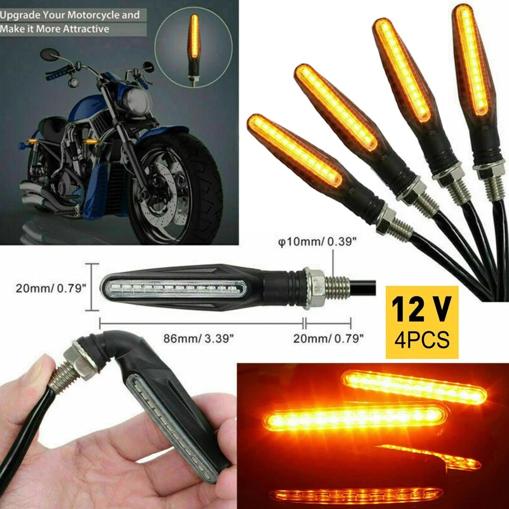 LED Turn Signal Lights for Suzuki DRZ400S DRZ400SM (2000–2023)