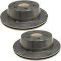 2 Vented Rear Brake Rotors 325mm ACDelco for GMC Sierra 1500 (2004)