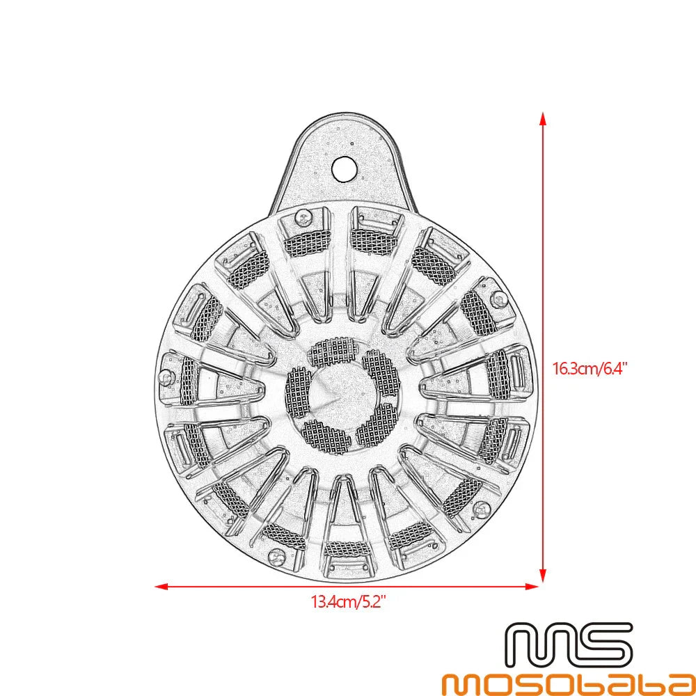 Speaker Horn Cover for Harley Sportster 883 Dyna FXD Big Twin (1991-2017)