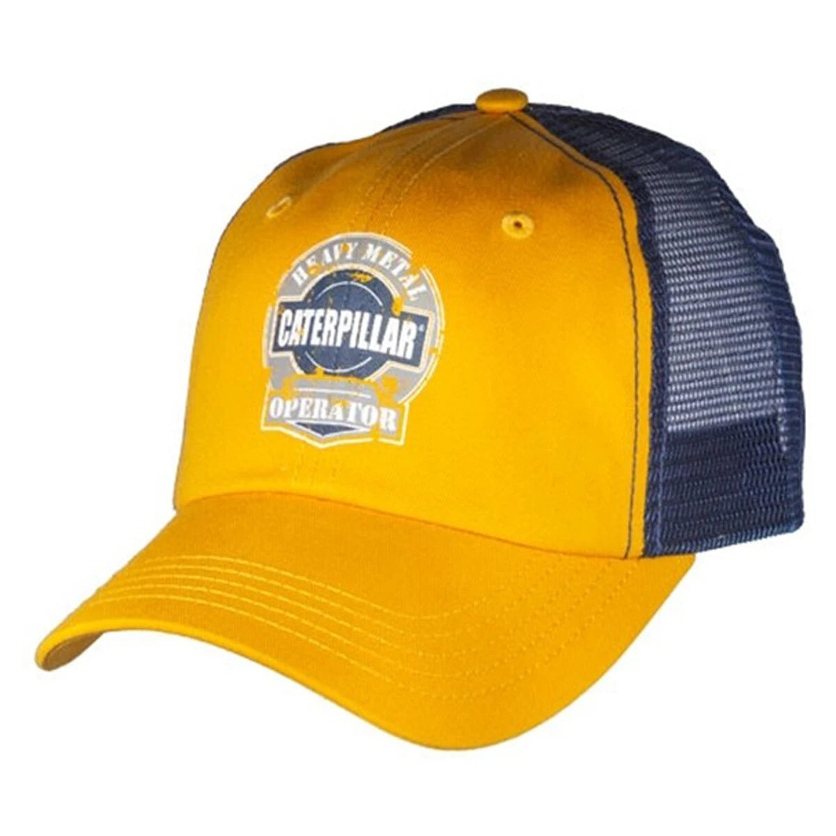 Caterpillar CAT Heavy Metal Operator Snapback Cap/Hat - Navy