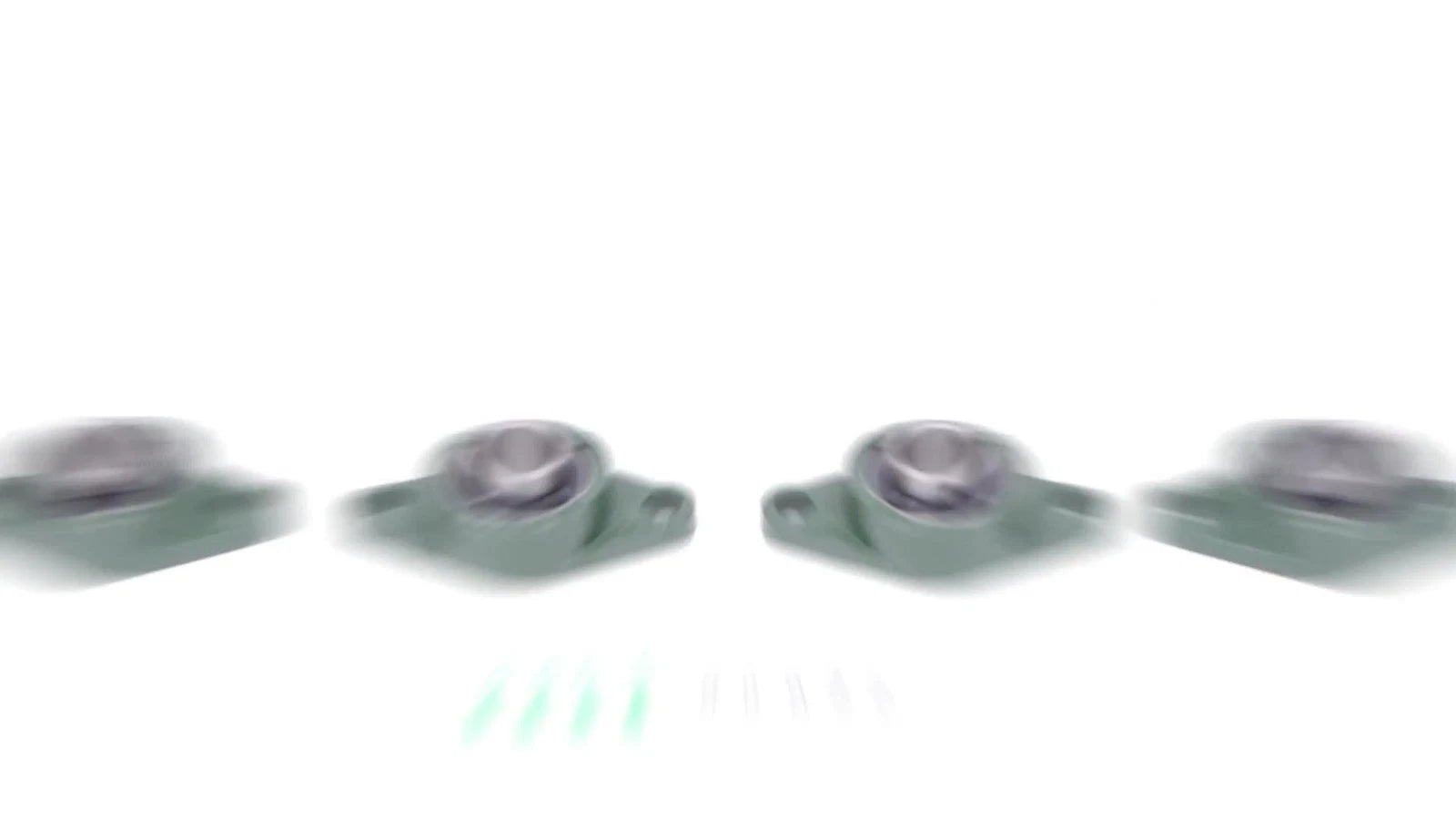 Set of 4 Self Alignment Pillow Block Bearings
