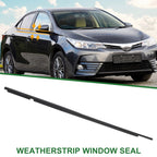 1pc Rear Left Weatherstrip Window Seal No.7574002180 for Toyota Corolla (2003–2008)