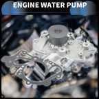 Water Pump with Gasket Kit for Hyundai Santa Fe (2001–2006) No. 251003E000