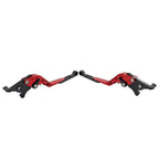 Red CNC Extendable Brake Clutch Levers for BMW S1000XR (2015-2021)