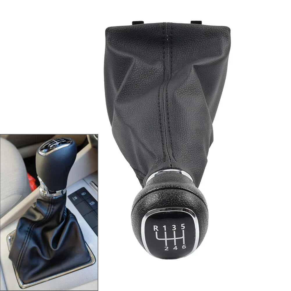 6-Speed Manual Gear Shift Knob & Boot Case for Skoda Octavia (2004-2012)