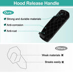 Hood Latch Release Handle for Volkswagen Touareg (2011–2017) No. 4L1823533A