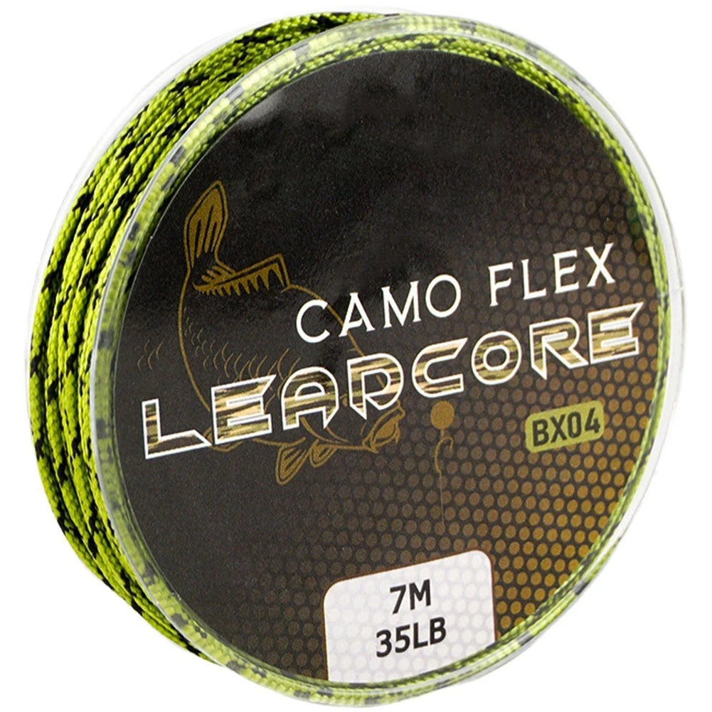 Camouflage Leadcore Carp Fishing Line 35LB for Fishing (7M)