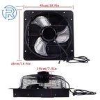 16" Wall-Mount Exhaust Fan for Attic Ventilation