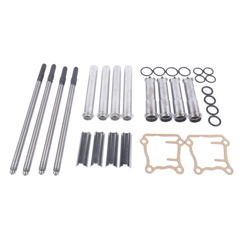 Adjustable Pushrod & Cover Kit for Harley Davidson Touring Softail Dyna (1999–2017)