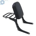 Sissy Bar Backrest with Luggage Rack for Honda Rebel 250 (1985–2016)