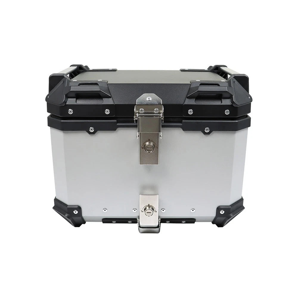 45L Waterproof Silver Tail Box for Motorcycle