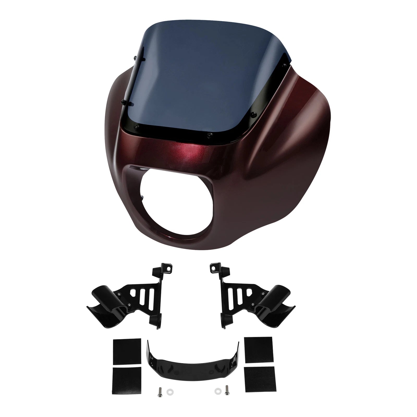 Windshield Bracket for Harley FXBB FXLR FXST (2018–2023) Twisted Cherry