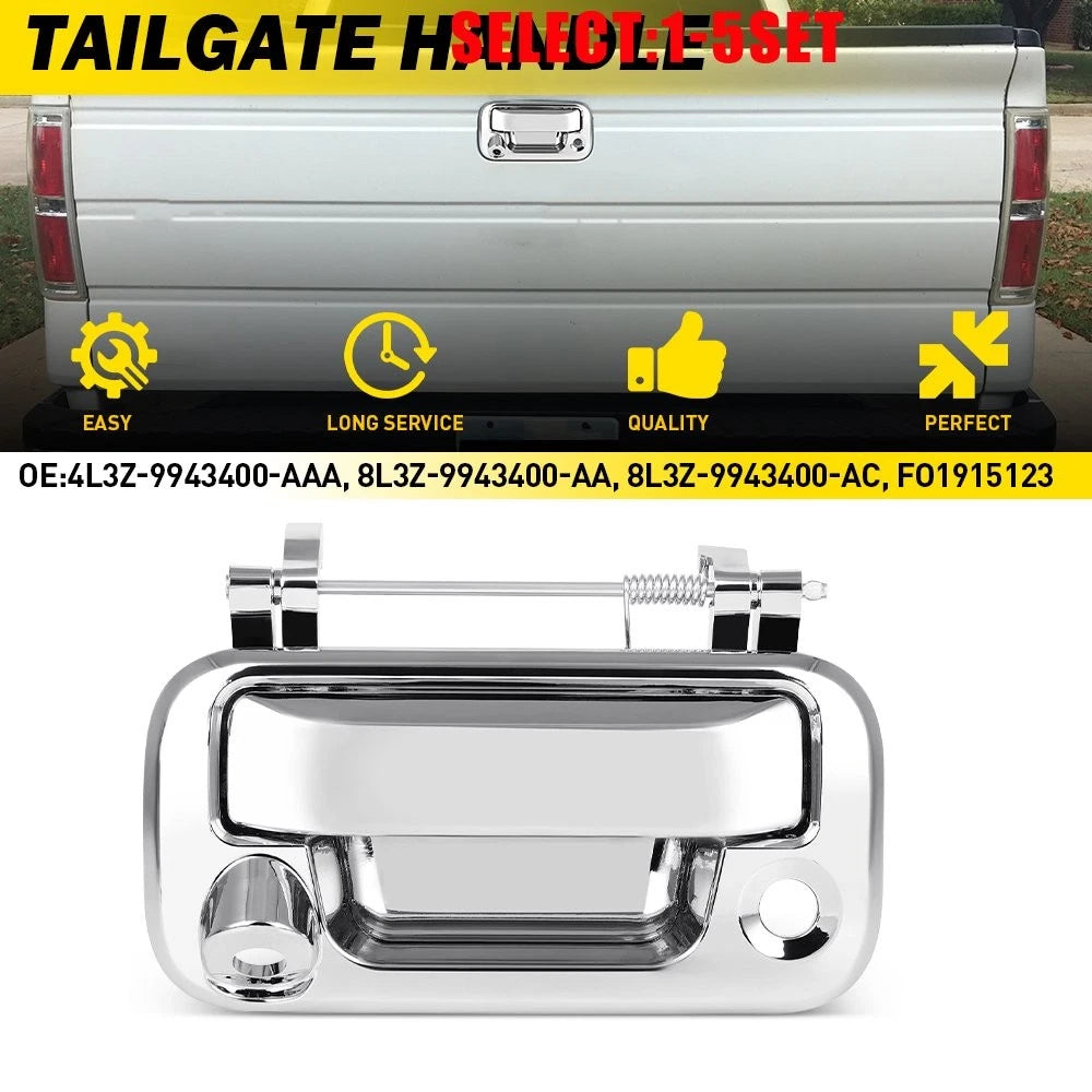 Tailgate Handle Chrome with Keyhole for Ford Explorer Sport Trac (2007–2010)