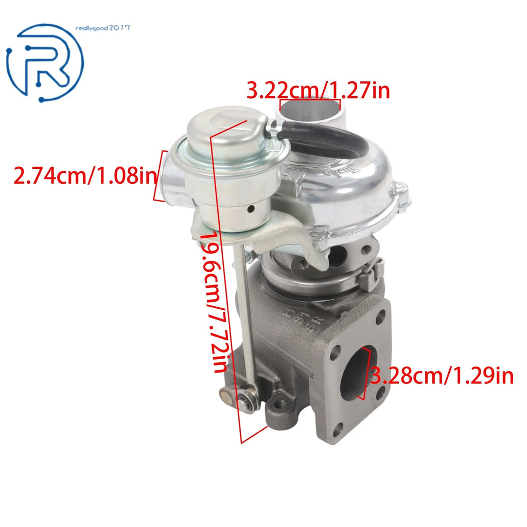 Turbocharger for Kubota KX040-4 KX057-4 KX161 (2015–2023) 1J807-17012