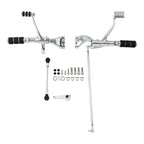 Chrome Forward Controls Kit for Harley Sportster 883 1200 (2004-2023)