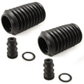 Set of 2 Rear Strut Bumper & Bellows Kits for Mazda 323 Protege (1990–1994)