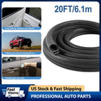 Door Seal Strip for Automotive Weather Stripping Rubber Side Bulb (—–—)