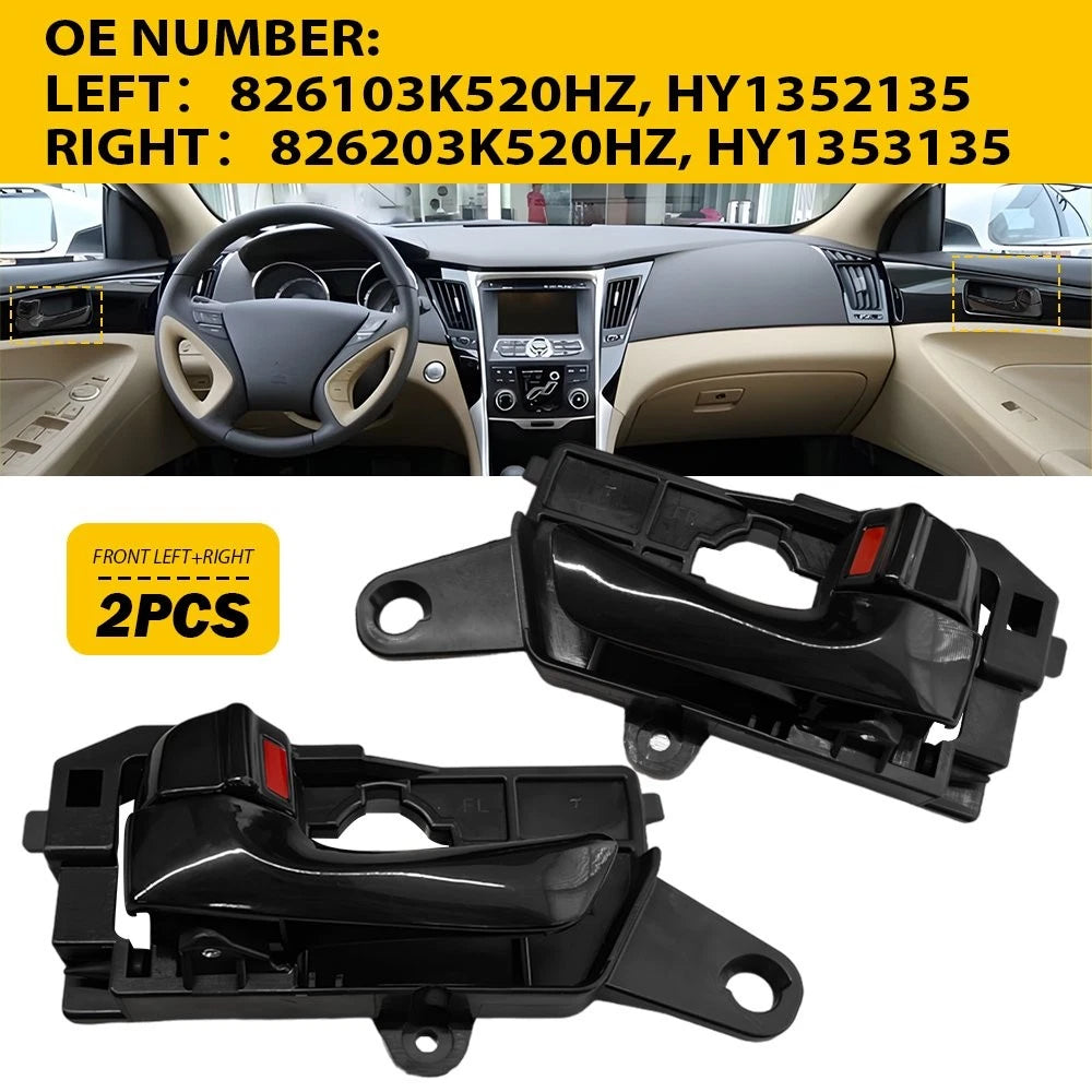 Interior Door Handle Set for Hyundai Sonata (2008–2010)
