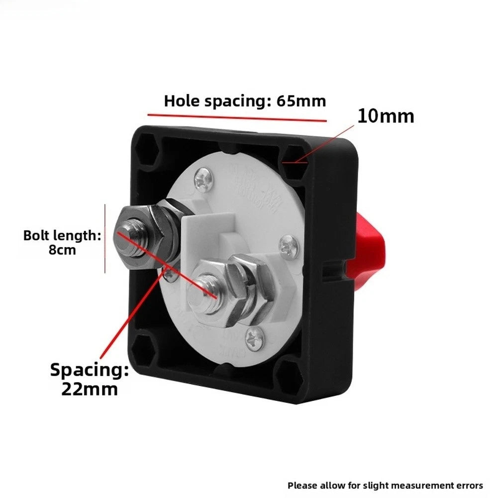 12V 200A Battery Disconnect Switch for RV Boat Marine