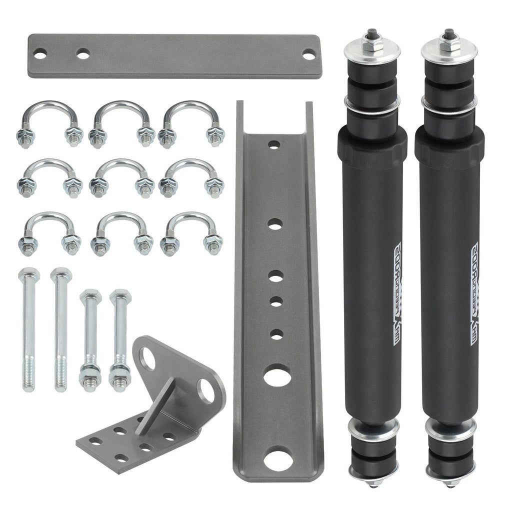 Dual Steering Stabilizer for Ford F-150 F-250 Bronco (1980–1996)
