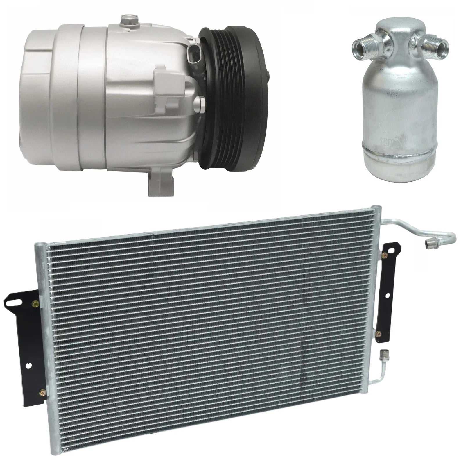 AC Compressor Kit with Condenser for Chevrolet Beretta 2.2L (1995–1996)