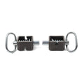 Weld-On Spring Latch Lock Assembly for Utility Steel Trailer Gate (5/8")