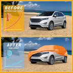 Waterproof Car Cover for Ford Edge (2015–2023) 210D-PU with Zipper