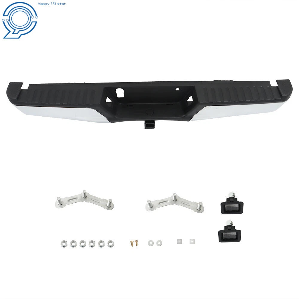 Chrome Rear Step Bumper for Ford F-150 (2015-2020)