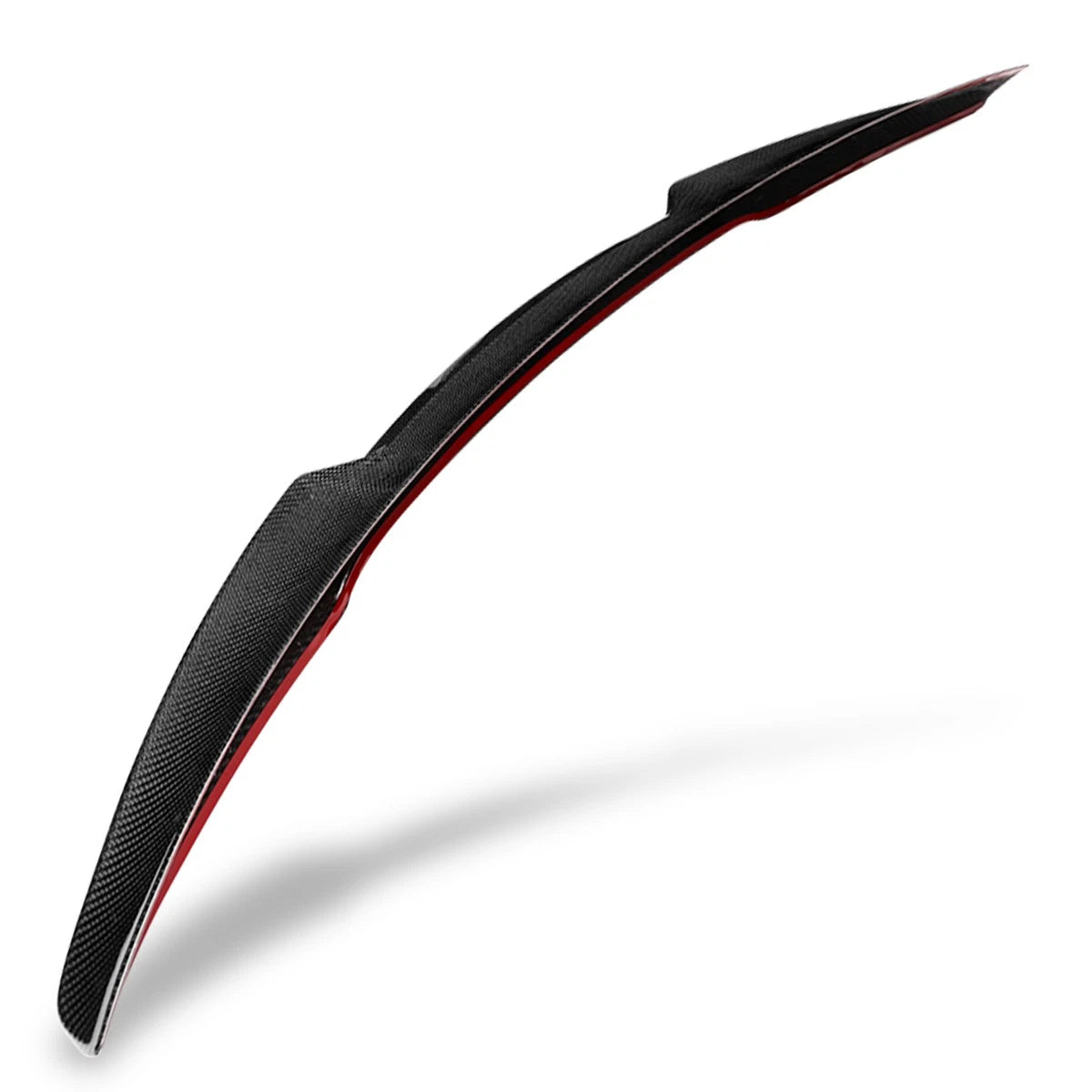 Real Carbon Fiber V-Style Rear Trunk Lid Spoiler for Infiniti Q50 (2014–2021)