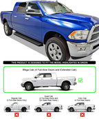 Running Boards for Dodge Ram 2500 3500 Mega Cab (2010-2026)