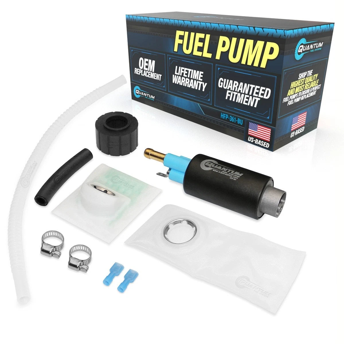 QFS Fuel Pump + Strainer for Buell S3 Thunderbolt XB9/12 (1999–2009) P0130.5AA