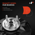 Front Right Steering Knuckle & Hub Bearing for Hyundai Accent (2006–2010)