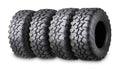 Set of 4 25x8R12 25x10R12 ATV UTV Tires 8PR Radial w/Side Scuff