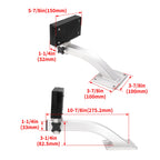 Trolling Motor Mount Bracket with Hardware for Universal Fit