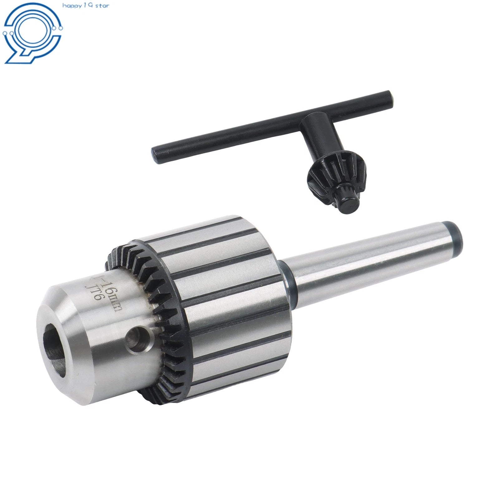5/8 Inch Keyed Drill Chuck for MT2-JT6 Shank (Industrial Grade)