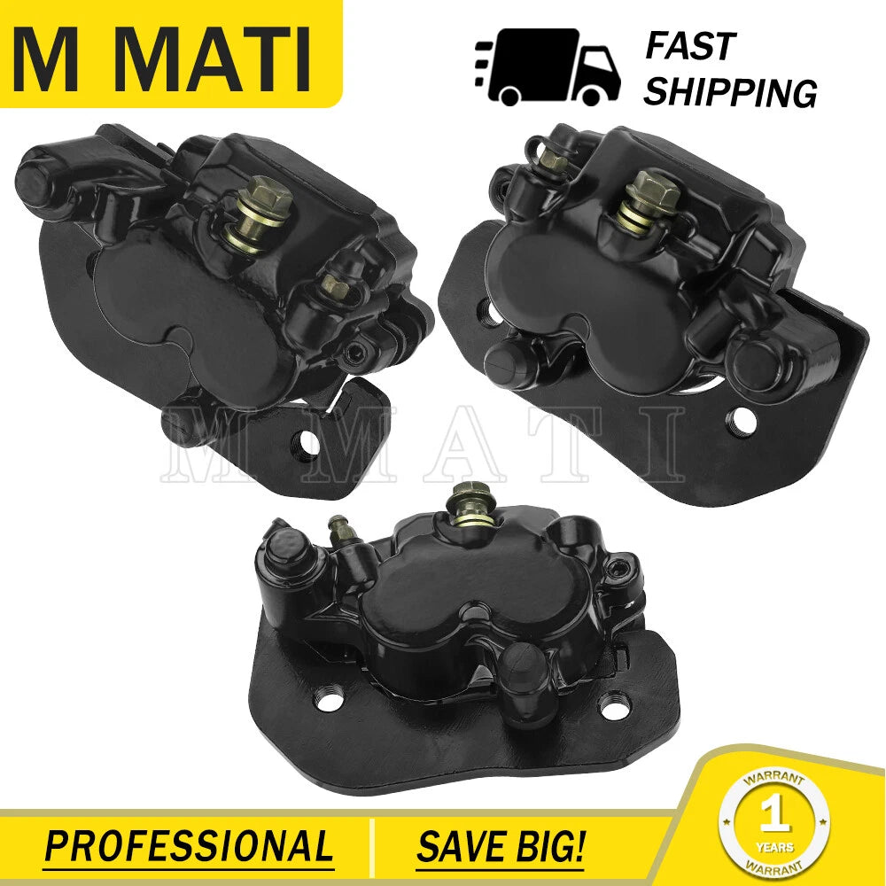 Front & Rear Brake Calipers for Can-Am Outlander 450 500 570 650 800 850 1000 (2013–2023)