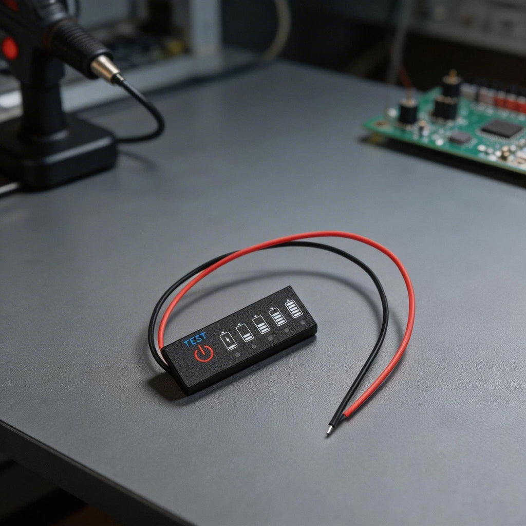 5 LED Battery Capacity Tester for 5S 18 5V 21V Ternary Lithium EV Batteries