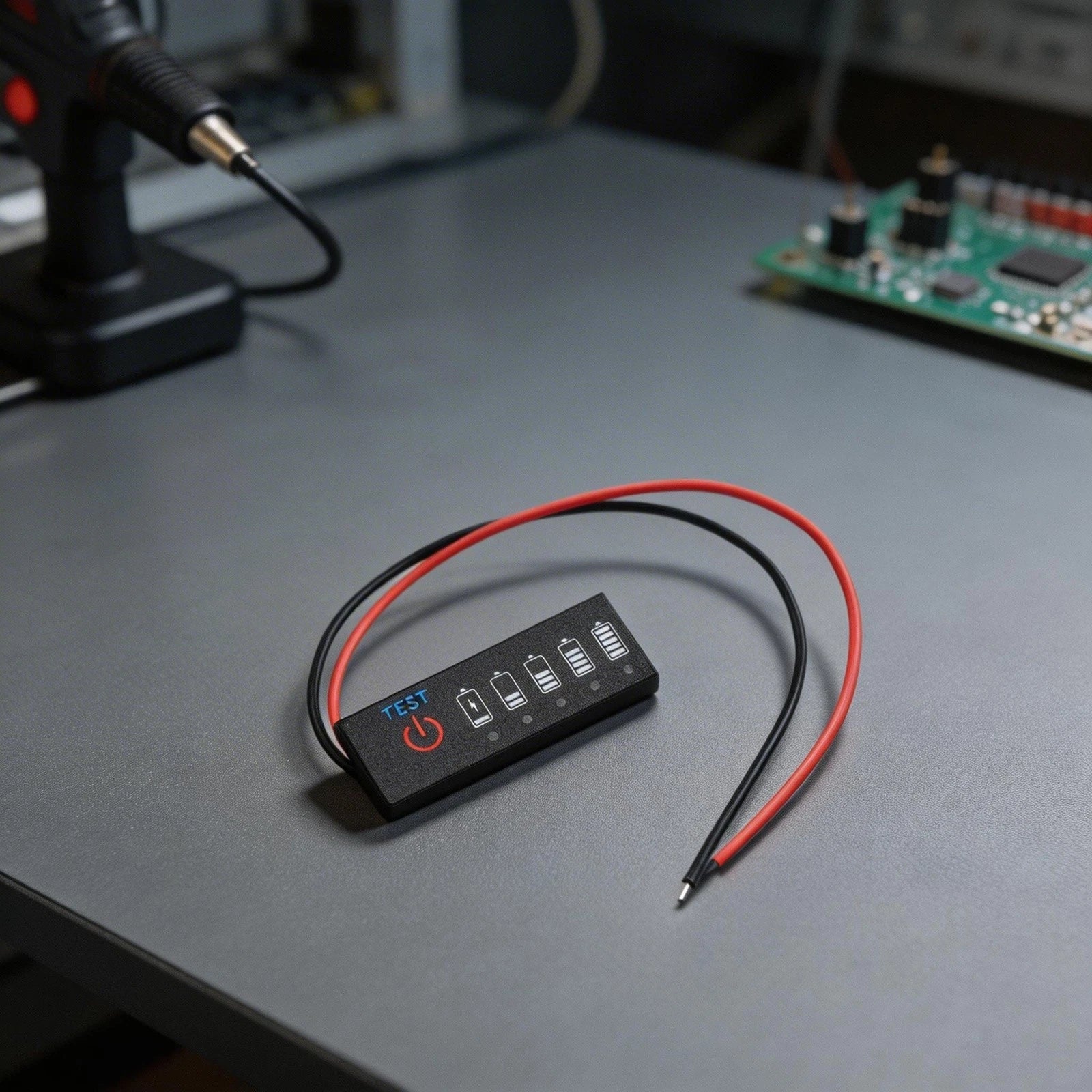 5 LED Battery Capacity Tester for 5S 18 5V 21V Ternary Lithium EV Batteries