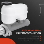 Brake Master Cylinder with Reservoir for Chevrolet Silverado 1500 (2007)