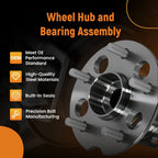 Rear Wheel Hub Bearing for Toyota RAV4 AWD 2001–2005 BR930297 Non-ABS