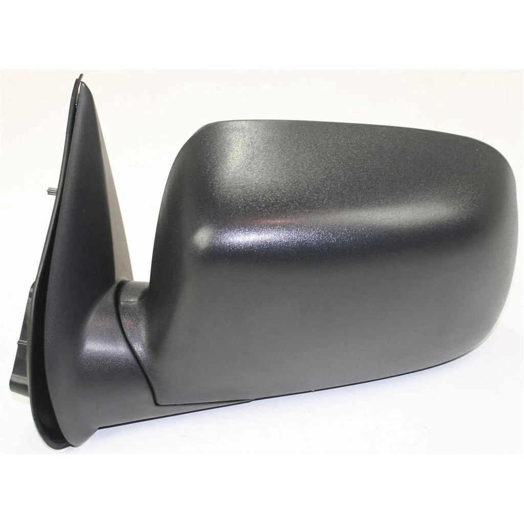 Set of 2 Power Mirrors for Chevrolet Colorado (2004–2012) Black Manual Folding