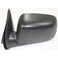 Set of 2 Power Mirrors for Chevrolet Colorado (2004–2012) Black Manual Folding