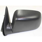 Set of 2 Power Mirrors for Chevrolet Colorado (2004–2012) Black Manual Folding