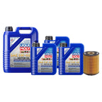 Oil Change Kit for Audi V8 4.2L (2003–2005) - 8L Liqui Moly 5W40, Hengst