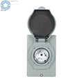 50 AMP Generator Power Inlet Box for Locking 3 Prong 125V (Waterproof)